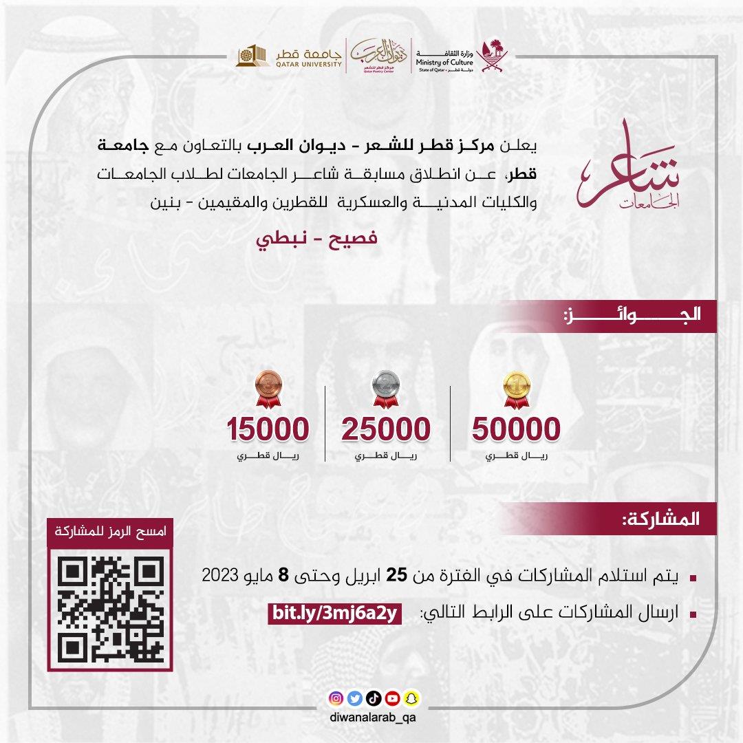 مسابقة شاعر الجامعات 2023