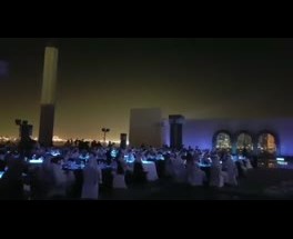 أثناء عرض فيديو تدشين ديوان العرب