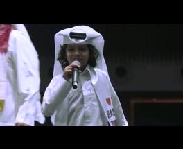 المنشد شبل يام من دولة الكويت الشقيقة ومشاركته في فعالية للشعر كلمة