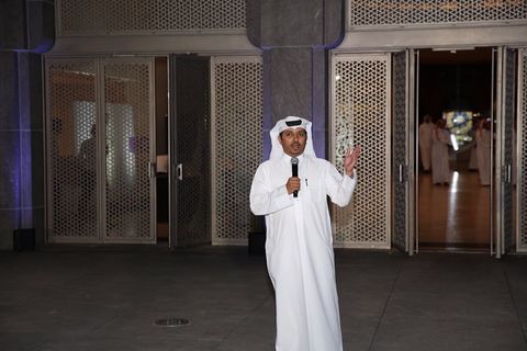 الإعلامي سعد بن متلع العتيبي يقدم حفل تدشين ديوان العرب