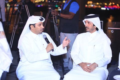 كلمة السيد: شبيب بن عرار النعيمي مدير مركز قطر للشعر خلال حفل تدشين ديوان العرب